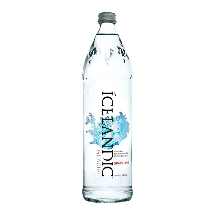 Icelandic Glacial - Sparkling Water - 750 ml (1 Glass Bottle)