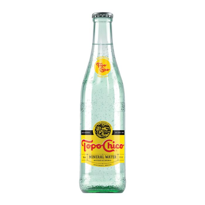 Topo Chico - Sparkling Mineral Water - 355 ml (12 Glass Bottles)