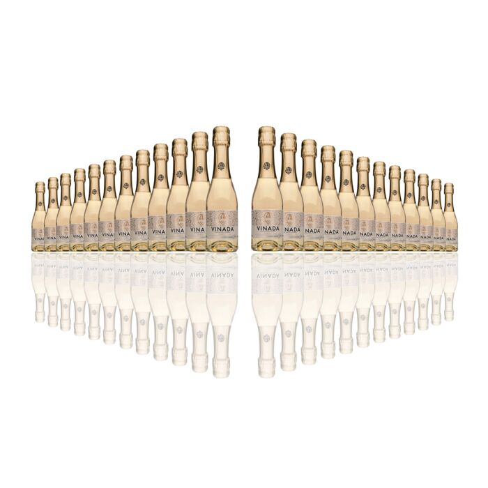 Vinada - Sparkling Gold Mini - Zero Alcohol - 200 mL (24 Glass Bottles)