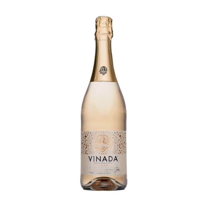 Vinada - Sparkling Gold - Zero Alcohol Wine - 750 mL (1 Glass Bottles)