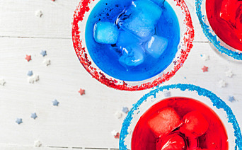 Cool Off with These 4th of July-inspired Drinks