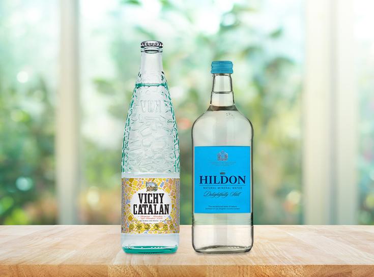 Hildon Mineral Water and Vichy Catalan Sparkling Mineral Water